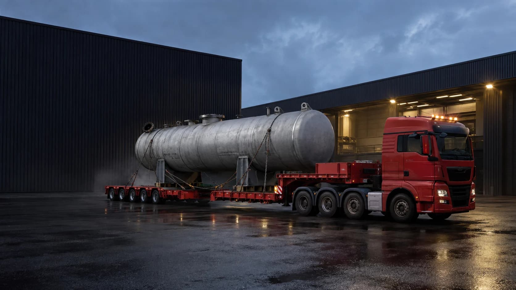 Relocation of goods, machinery and equipment