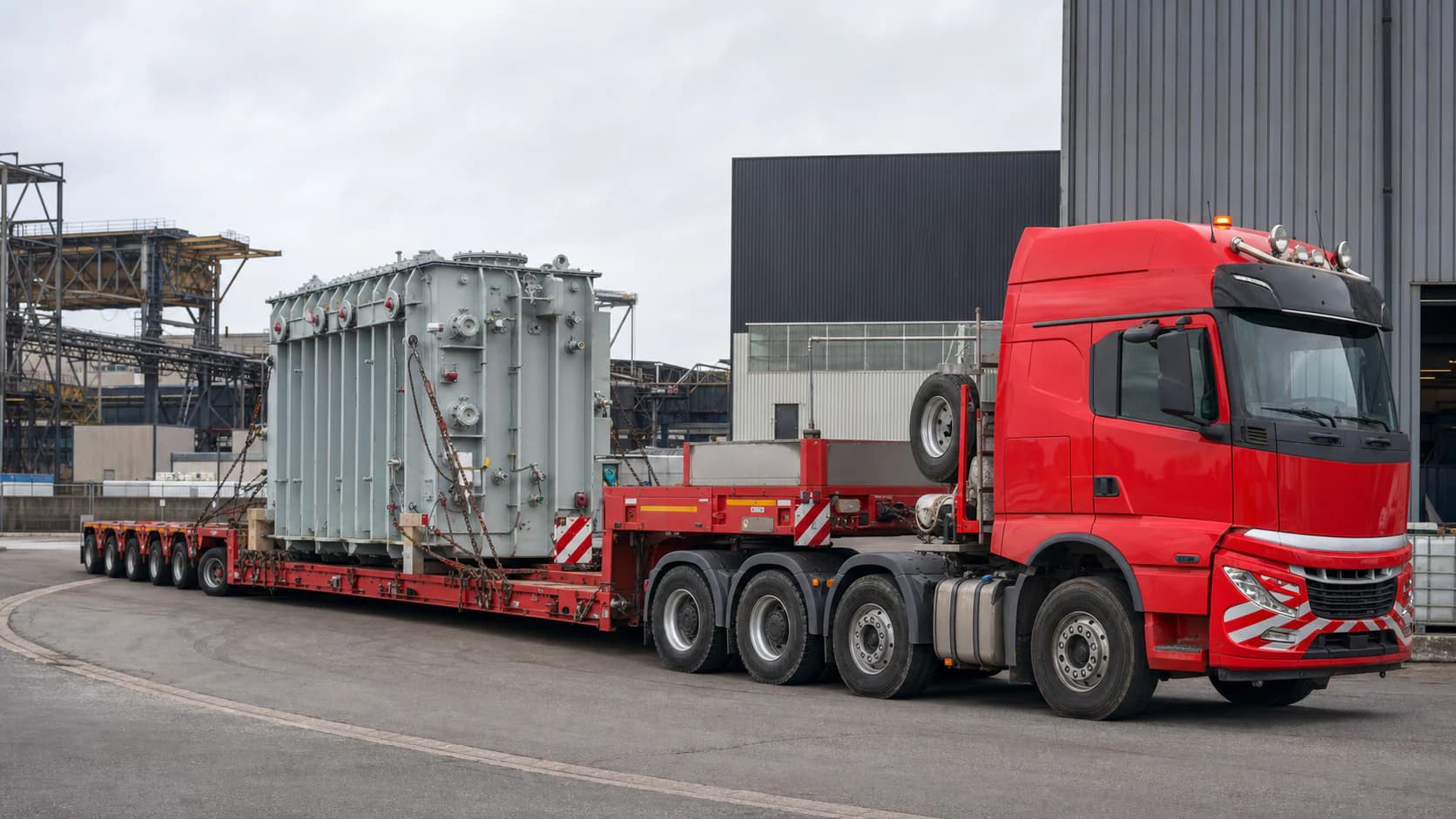 Relocation of goods, machinery and equipment